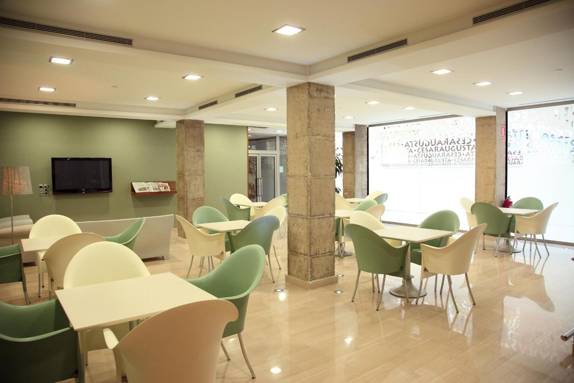 Hotel Cesaraugusta Saragozza Ristorante foto